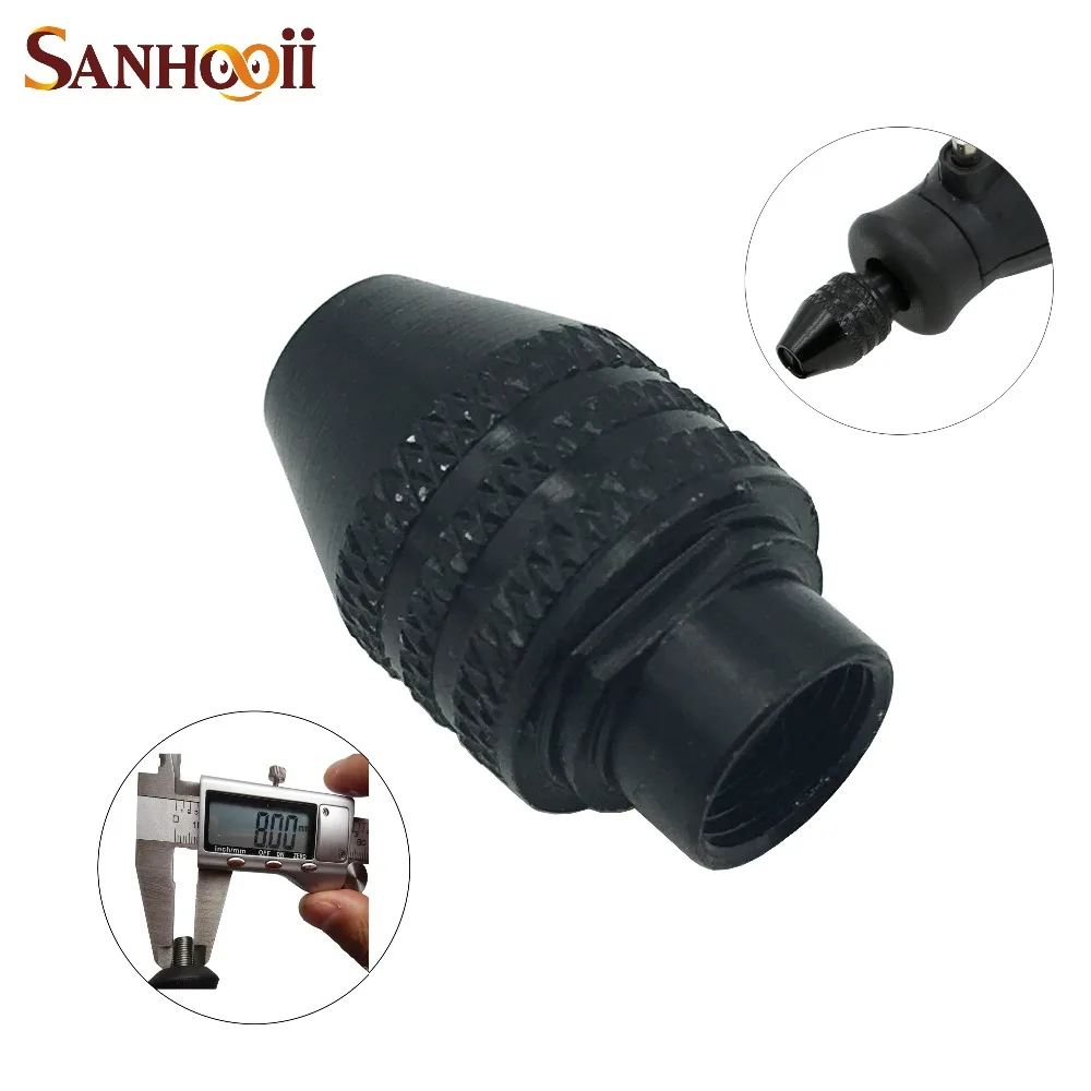

multifunctional Chuck Collet Universal mini grinding chuck 0.29 x3.2 mm For Electric Drill/Grinder Rotary Tools M8x0.75mm Long