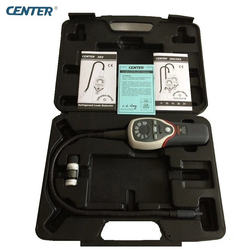 

CENTER-382 Air Condition Maintaining Refrigerant Leakage Detector Tester