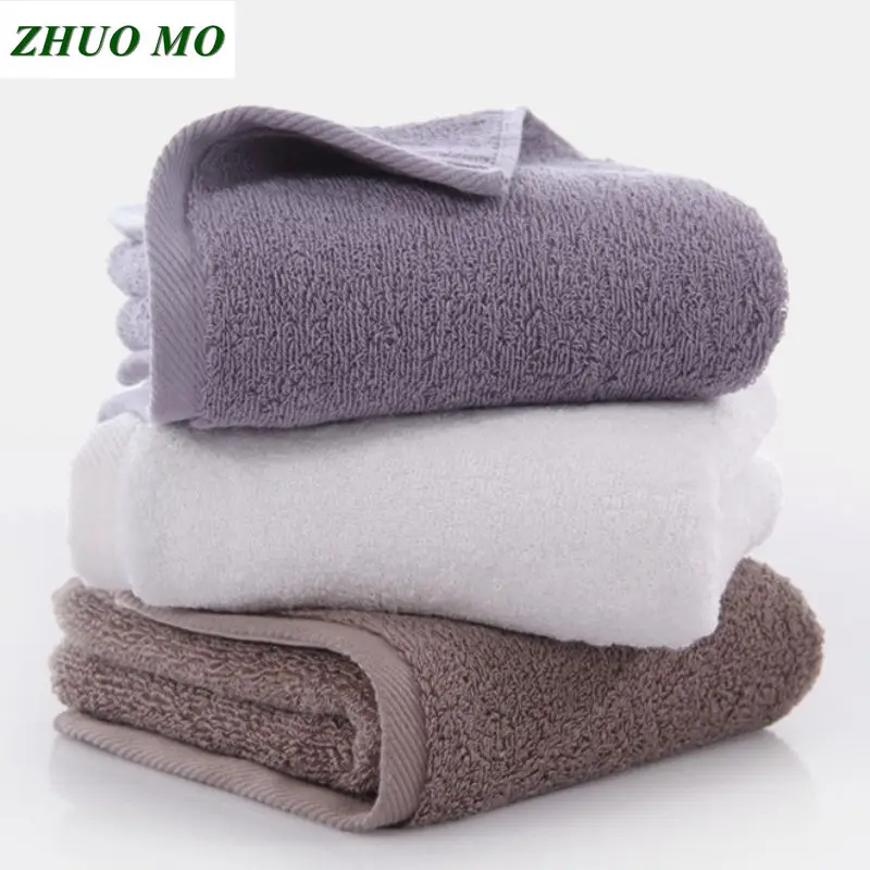 

Egyptian cotton face towel for adults 34*76 cm Luxury Terry towel bathroom Sheet gift Shower absorbent men women 4 colors towels