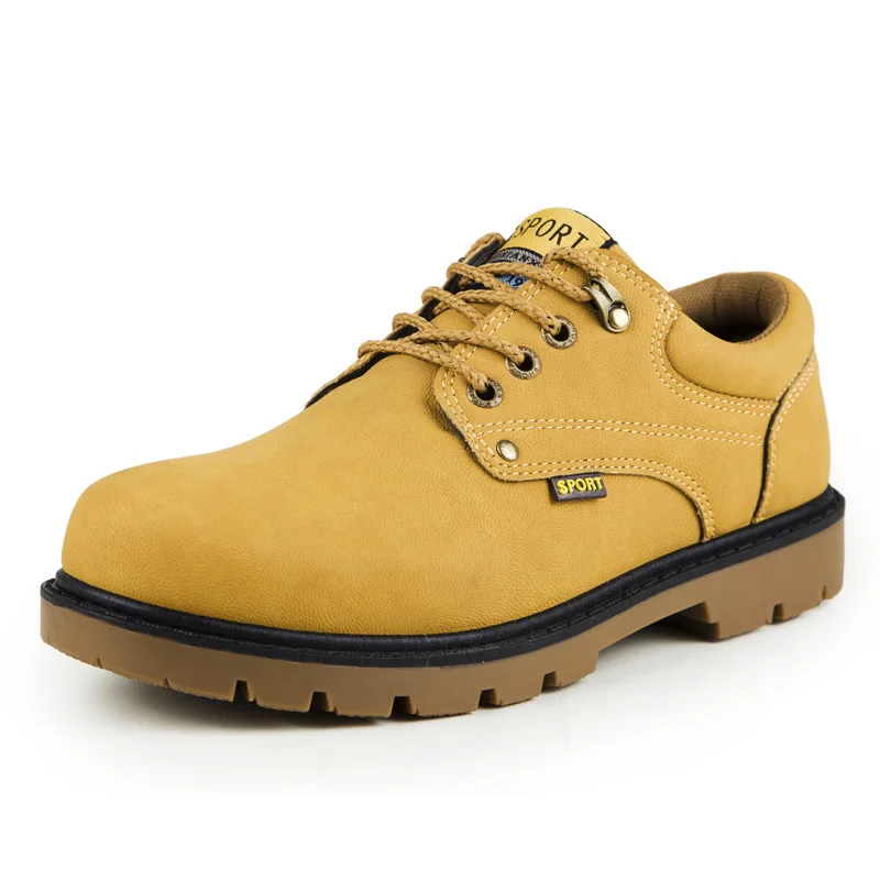 New England Desert Boots Outdoor Tooling Boots Men Low To Help Martin Boots Men Big shoes