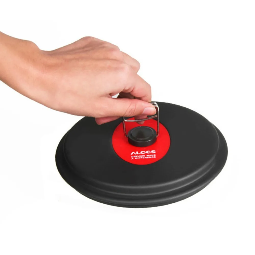 ALOCS CW-C29 ultraligero de Camping al aire libre de utensilios de cocina olla de olla Pan tazón vajilla Picnic cocina herramientas para 1-2 la gente