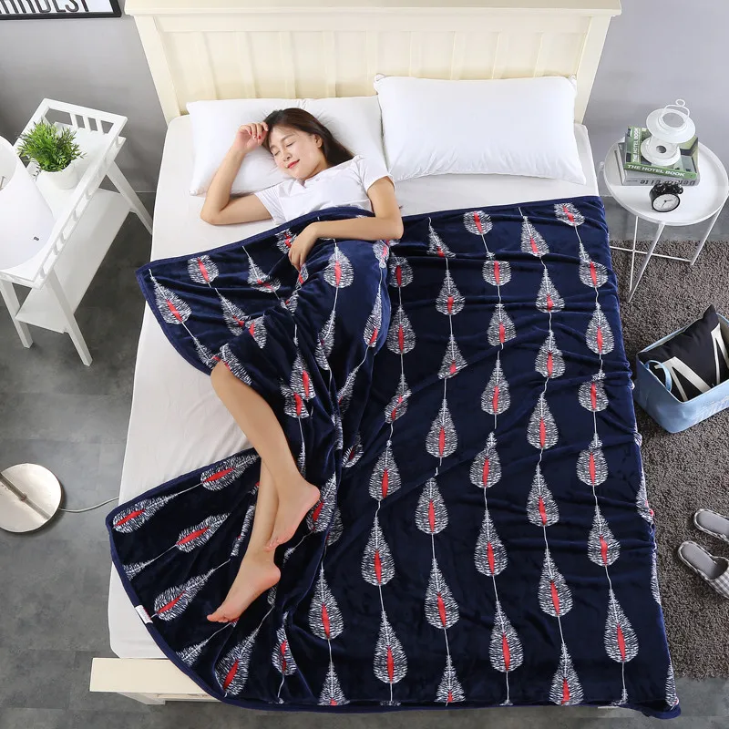 

European Elegance, Comfort And Elegance Of The Thick Upgrade Home Blanket Breathable Portable Large Size Optional