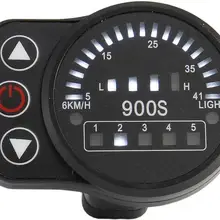 24 В 36 в 48 в электрический велосипед KT LED900S ebike панель управления дисплей Запчасти для электрического велосипеда контроллер KT