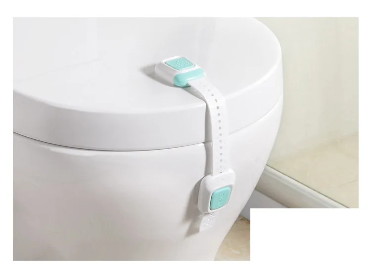 Trava de Segurança Botão de Armário da Porta do Banheiro Multifuncional Dupla Gaveta Bebê Criança Geladeira Anti Clipe 10 Pcs 12 Mamãe e Bebê