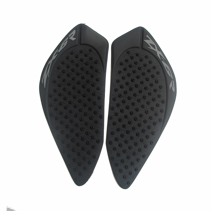 MTImport Anti slip Tank Pad Side Gas Knee Grip Traction Pad Sticker Decals For Kawasaki ZX-6R ZX6R ZX 6R 2009 2010 11 12 13 14  (2)