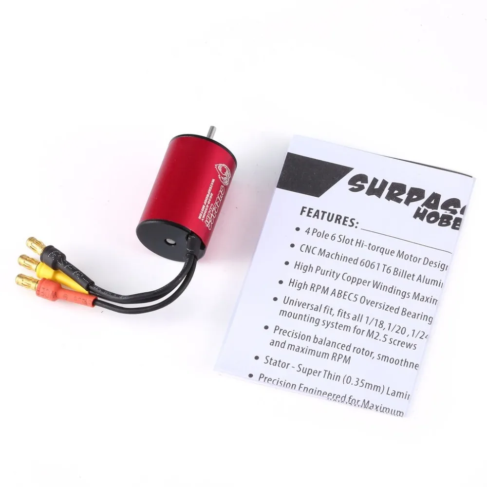 

SURPASSHOBBY KK 2030 6500KV 7200KV Brushless Motor 2S GTR/Lexus RC Drift Racing Car Waterproof Sensorless Truck Part