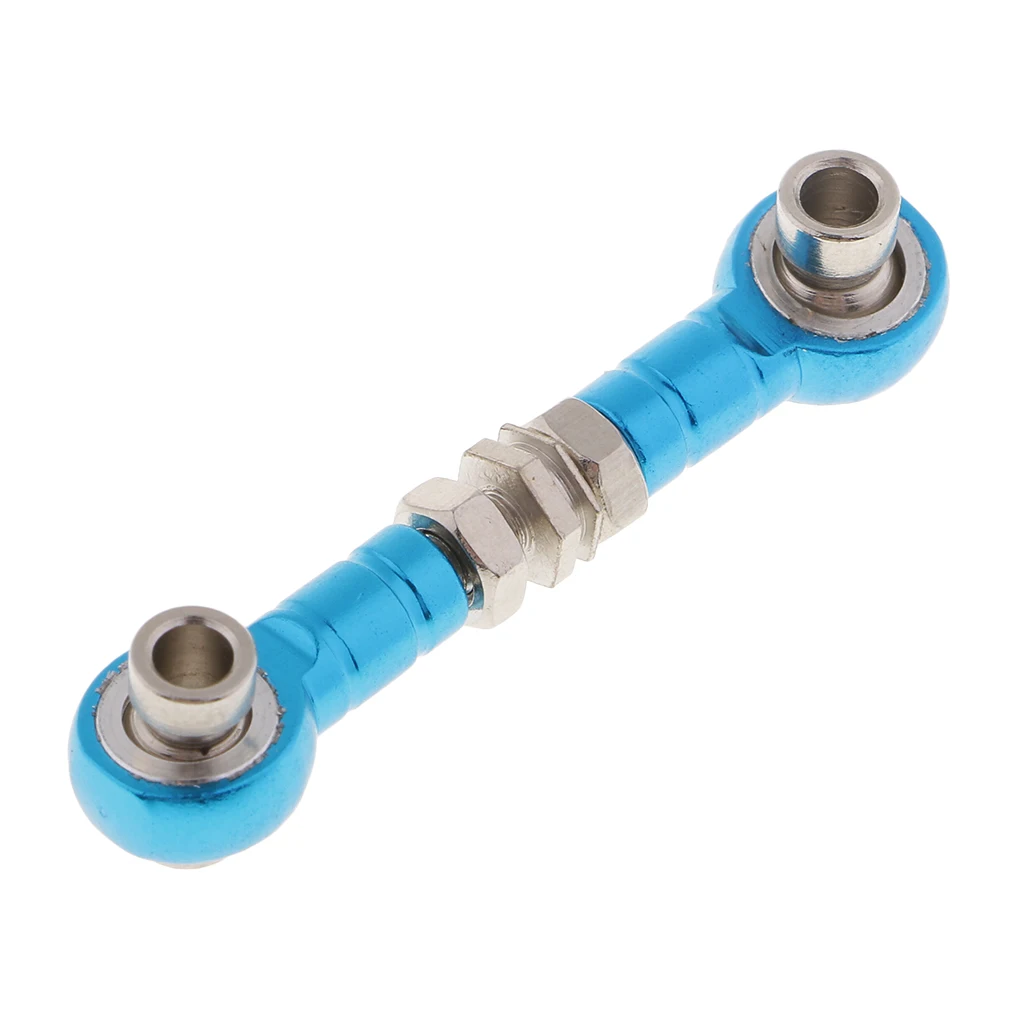 Blue Servo Linkage Pulling Steering Rods Arms for RC HSP 94101 94102