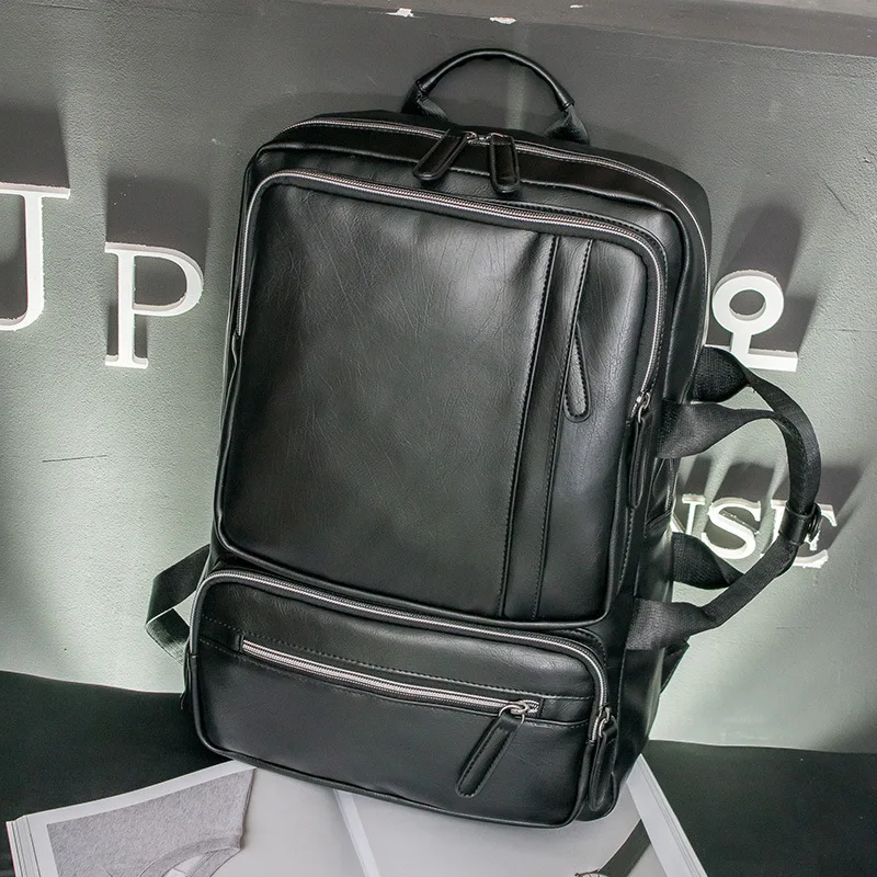 

Functional Versatile Men Backpack 6 Kinds of Back Law Casual Business Large Backpack Computer Backpack Male Luggage Shoulder Bag