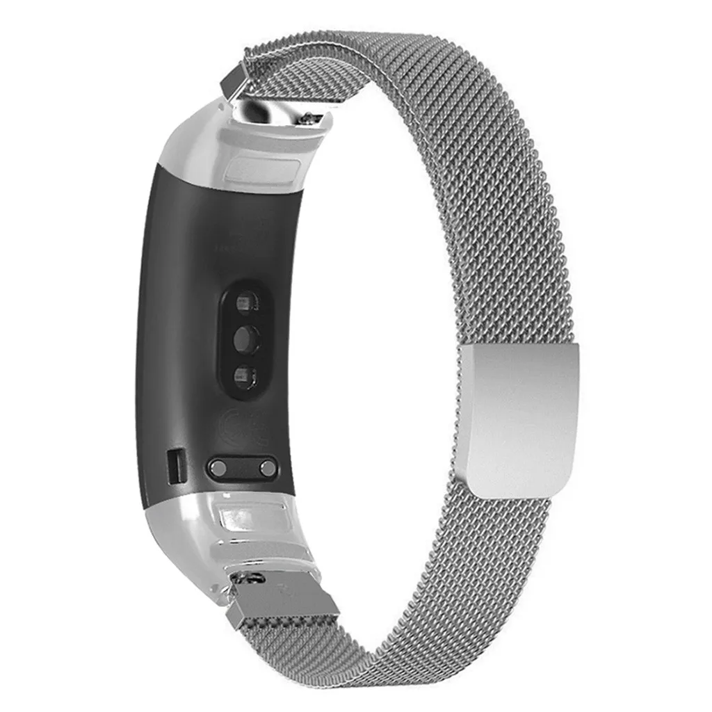 

Watchband Replacement Smartwatch Band Magnetic Metal WatchBand Bracelet Replacement WristStrap for Huawei Band 3/3 Pro