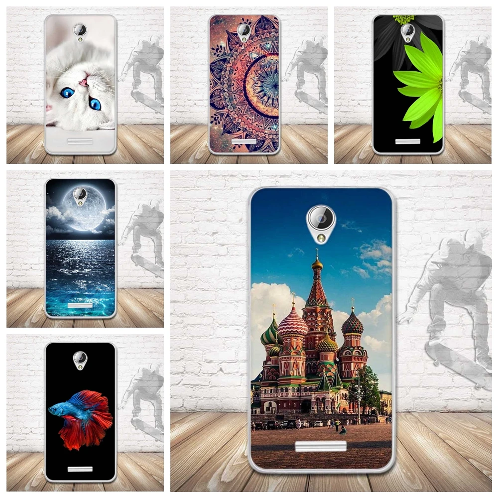 

Soft Phone Case for Lenovo A5000 A 5000 Cover Luxury TPU Silicone Protective Back Cover for Lenovo A5000 Cover Fundas Coque Bags