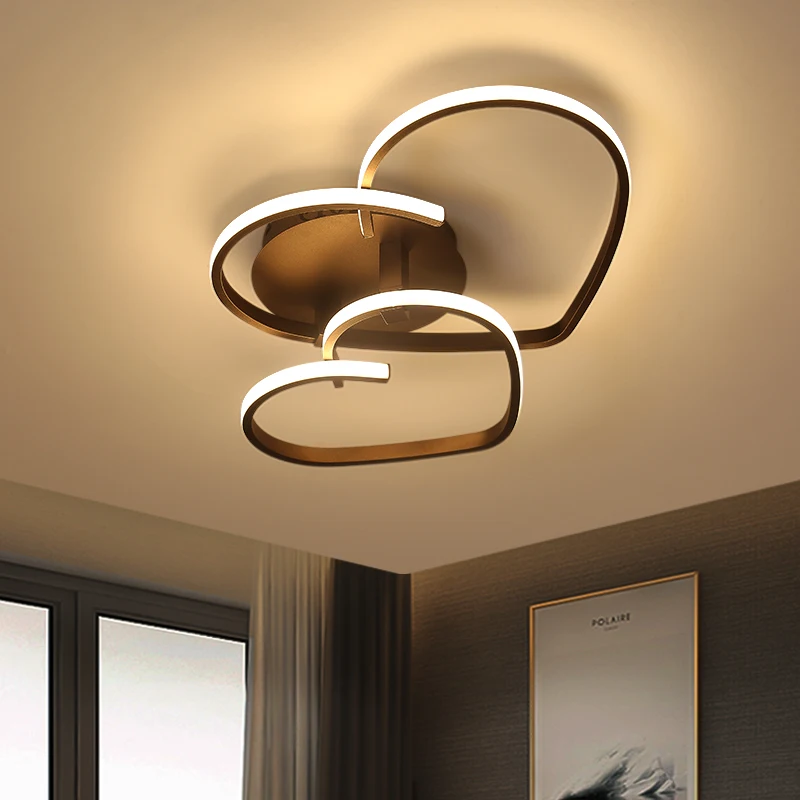 Lustre de п современные светодиодные потолочные лампы для прихожей светильники для гостиной, спальни plafonnier Lampara de techo