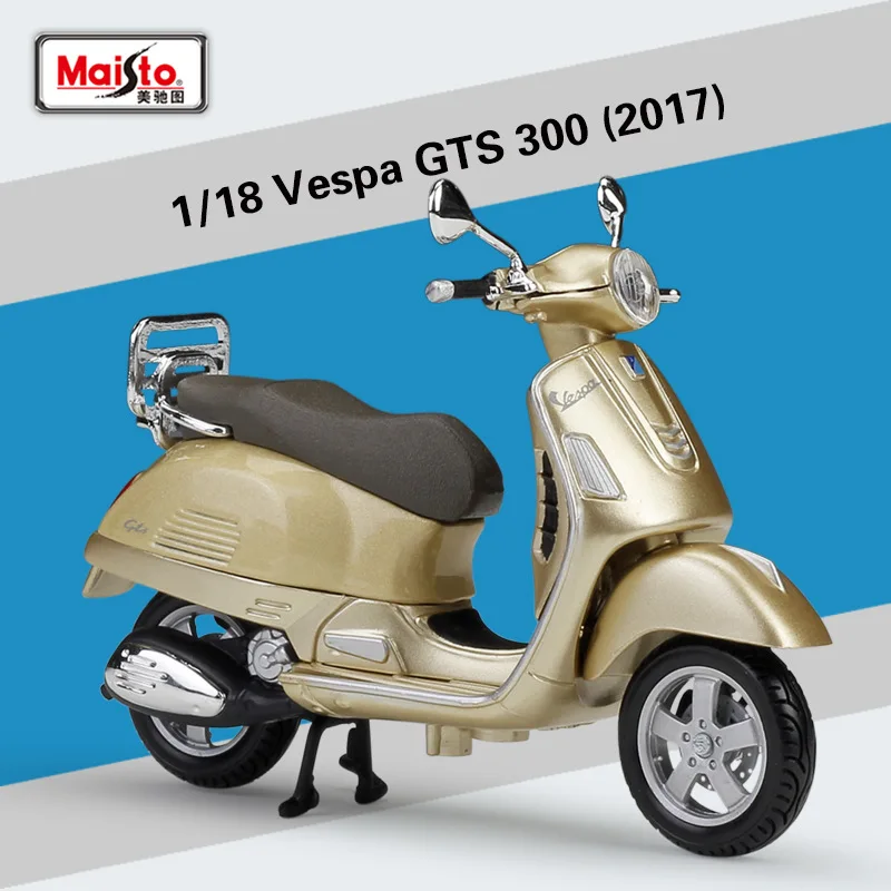 1:18 Maisto Скутеры Vespa мотоциклетная литая металлическая модель Спортивная