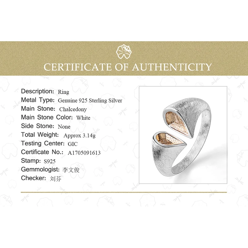 Lotus Fun Real 925 Sterling Silver Natural Handmade Creative Designer Fine Jewelry Top quality Love Heart Female Rings Bijoux - Image 6