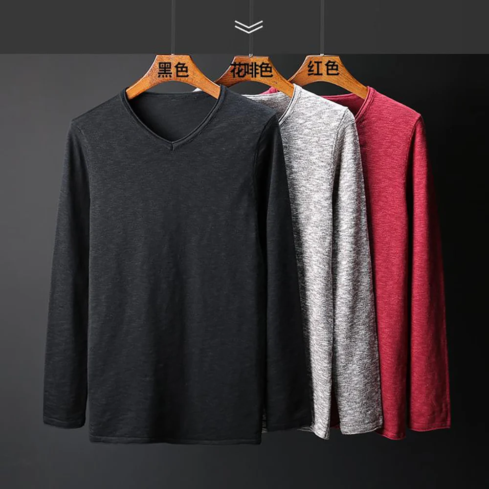  2018 Spring Winter Pullover Men Knitted Sweater Slim Fit Male Plus Size High Quality Fashion Brand Men Sweater (21)