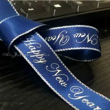 100 ярд юбилей детский душ подарок на день рождения, декор Лента Пользовательский Атлас персонализированные ленты Свадьба