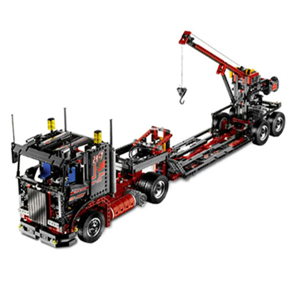 

LEPIN Technic Series 20020 The American Style Heavy Container Trucks Set Compatible With legoinglys 8285 technic Bricks Toys