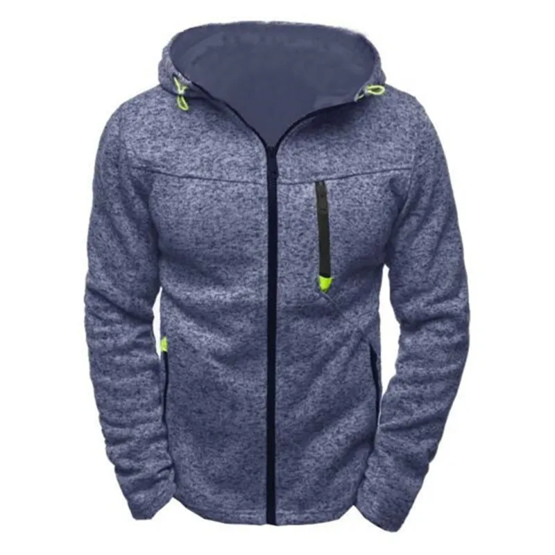 Men Cotton Keep Warm Hoodies Autumn and Winter Mens Hoodies Sweatshirts