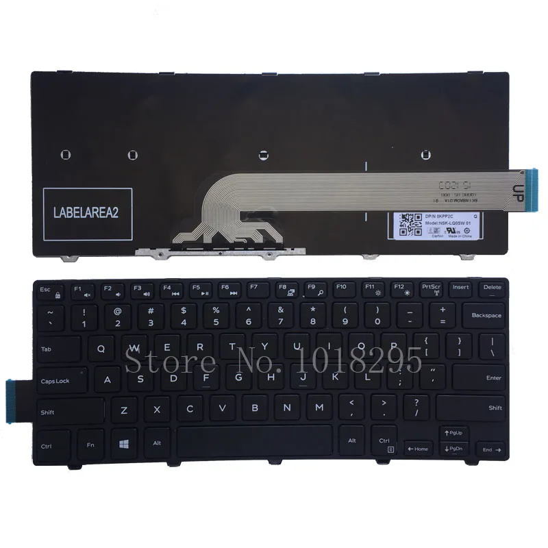 Новый для DELL 14 3441 3442 N5447 N3442 14CR 14MR Клавиатура ноутбука черный США 050x15 SN8233 |