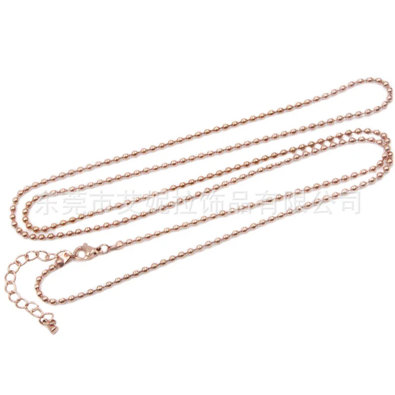  Rose Gold Bead Chain6