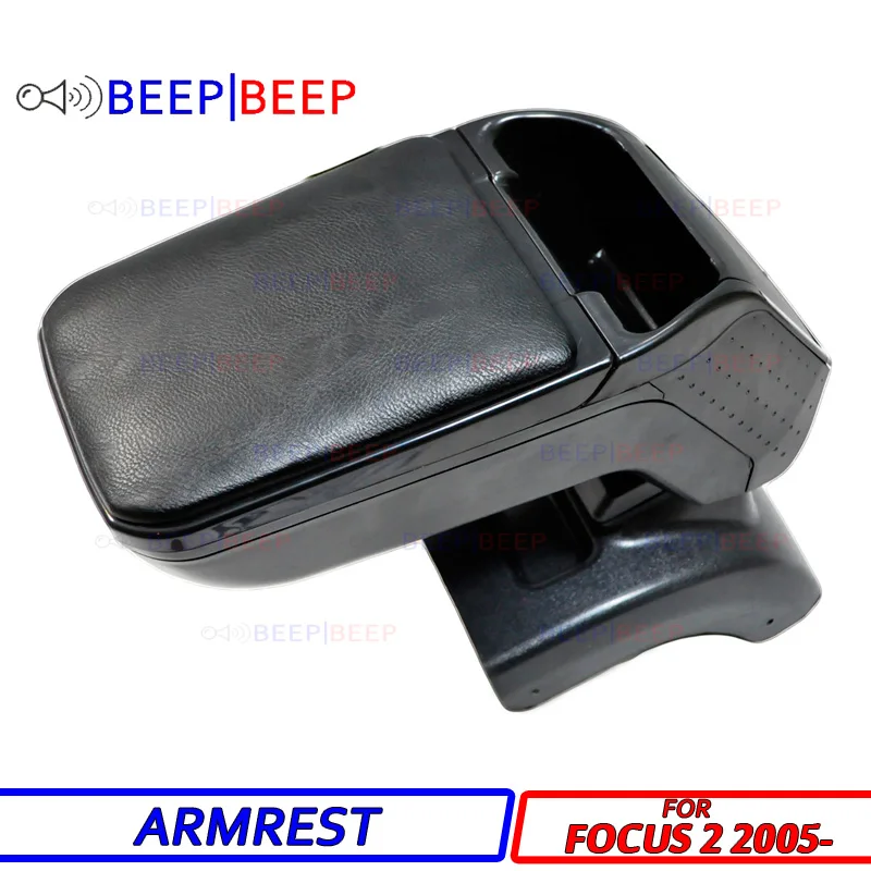 

Car armrest for Ford Focus 2 2005- centre console storage box arm rest rotatable car styling interior decoration