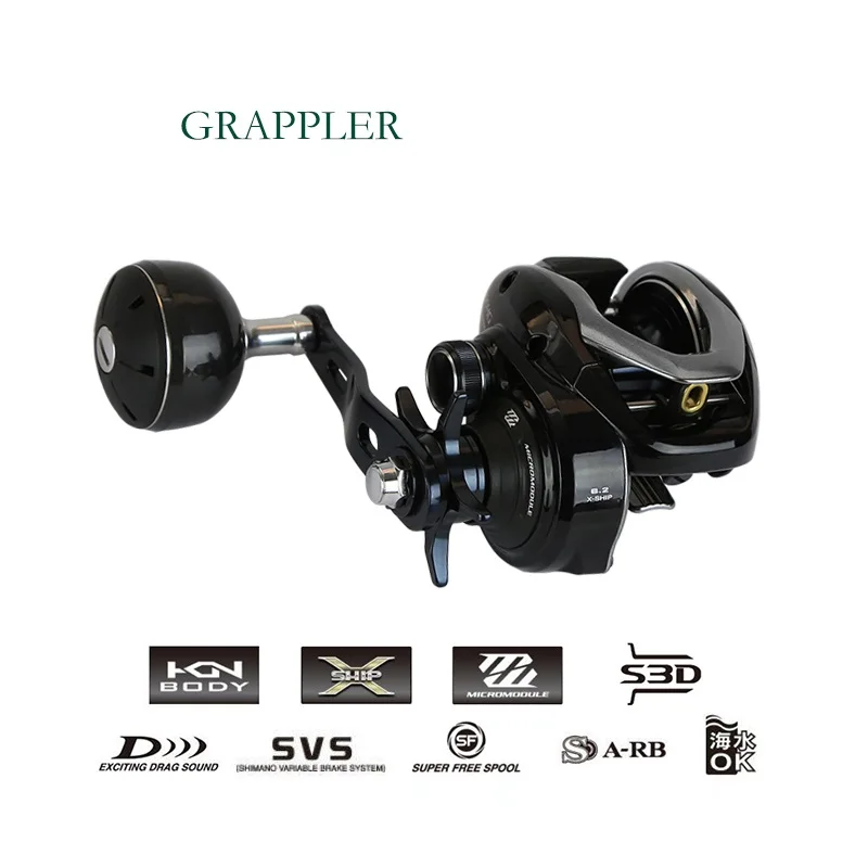 SHIMANO Рыболовные катушки GRAPPLER 300 HG рыболовная леска колесо капли воды колесо Передаточное отношение 6,2: 1 подшипник 5+ 1BB majors рыболовные снасти