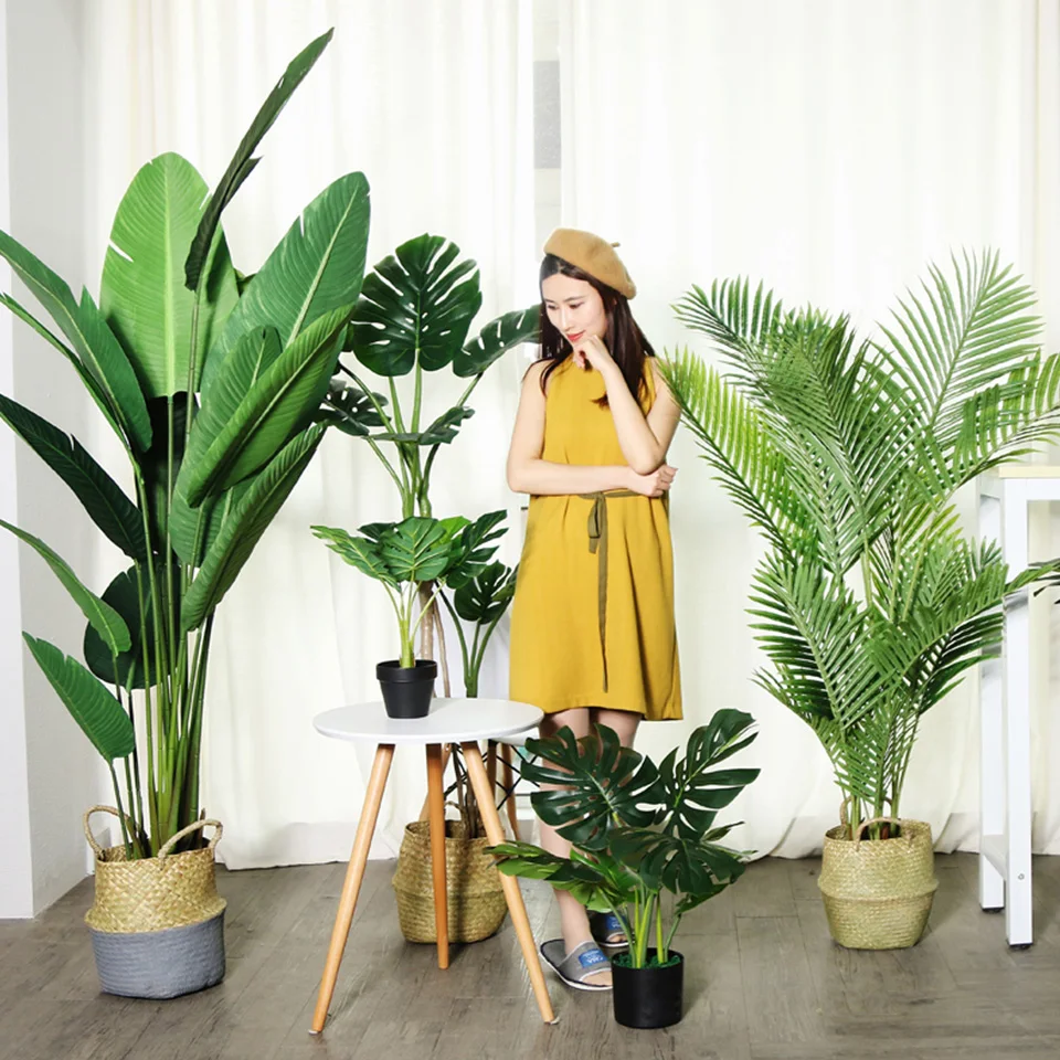 Wicker Baskets For Plants Foldable Natural Woven Seagrass Belly Storage Basket Wicker Rattan Baskets Flower Pots  Laundry Basket