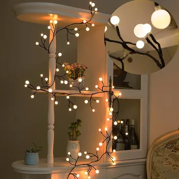 

Globe String Lights, 8ft 72 LED Waterproof Outdoor Indoor Fairy Lights Decorative String Lights For Garden, Party, Wedding