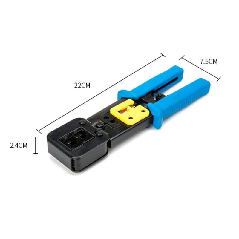 KALAIDUN щипцы EZ rj45 сетевые инструменты для зачистки кабеля пресс-плоскогубцы многофункциональные кристаллические головки обжимные плоскогубцы двойного назначения