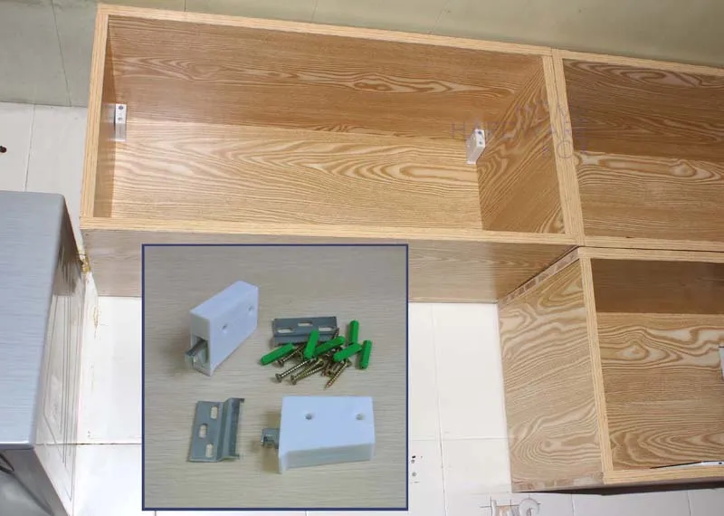 kitchen wall unit hanging brackets instructions