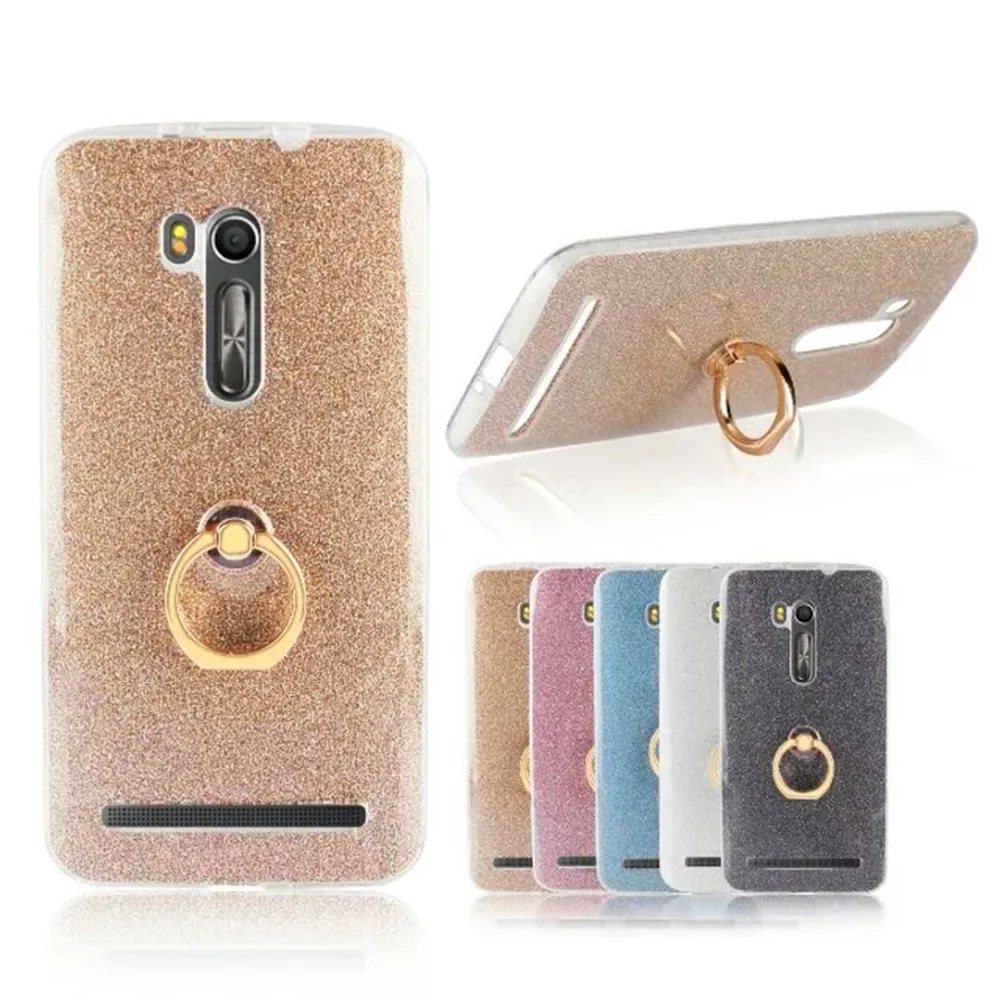 Ultra Thin Soft TPU Gel Original Kickstand Finger Ring Phone Cover For ASUS Zenfone Go ZB500KL ZB452KG TV ZB551KL | Мобильные