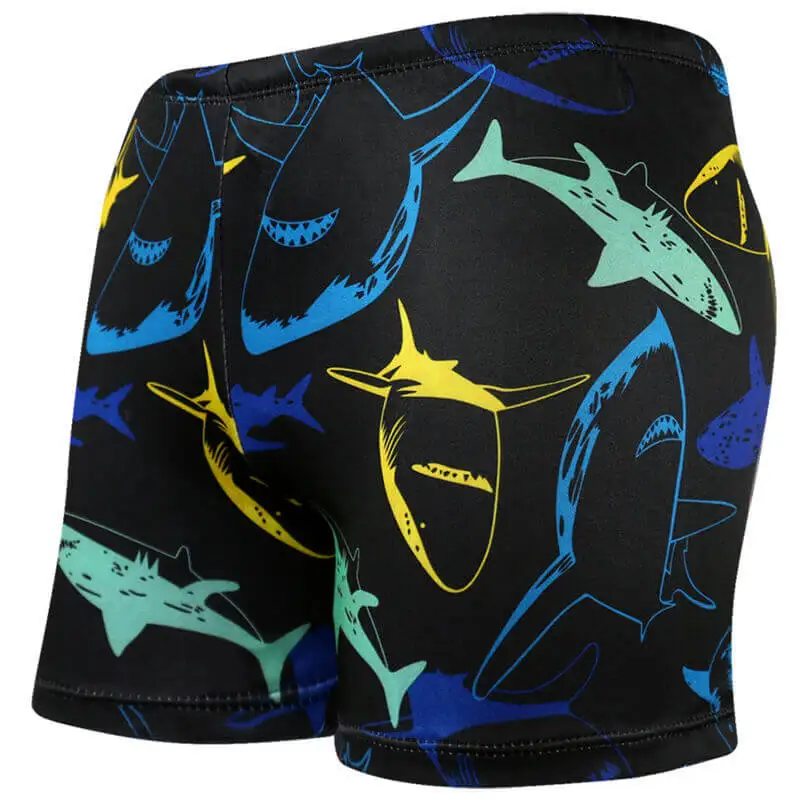 

Men Swimming Short Trunks Male Beach Pool Swimwear Nylon Wave Quick Drying Swimsuit Printing Quick-dry Underwear Boxer