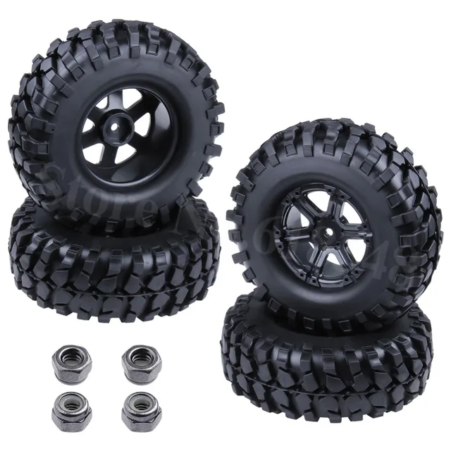 Special Price 4Pcs/lot 1.9 inch Rubber 108mm RC Crawler Tires & Wheel Rim Hex 12mm For 1-10 Scale Rock Racer Car HPI Redcat Racing AXIAL Special Price 4Pcs/lot 1.9 inch Rubber 108mm RC Crawler Tires & Wheel Rim Hex 12mm For 1-10 Scale Rock Racer Car HPI Redcat Racing AXIAL