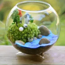 Горячая Искусственный завод консервированный Цветок Олень мох DIY ремесло украшение для дома, сада