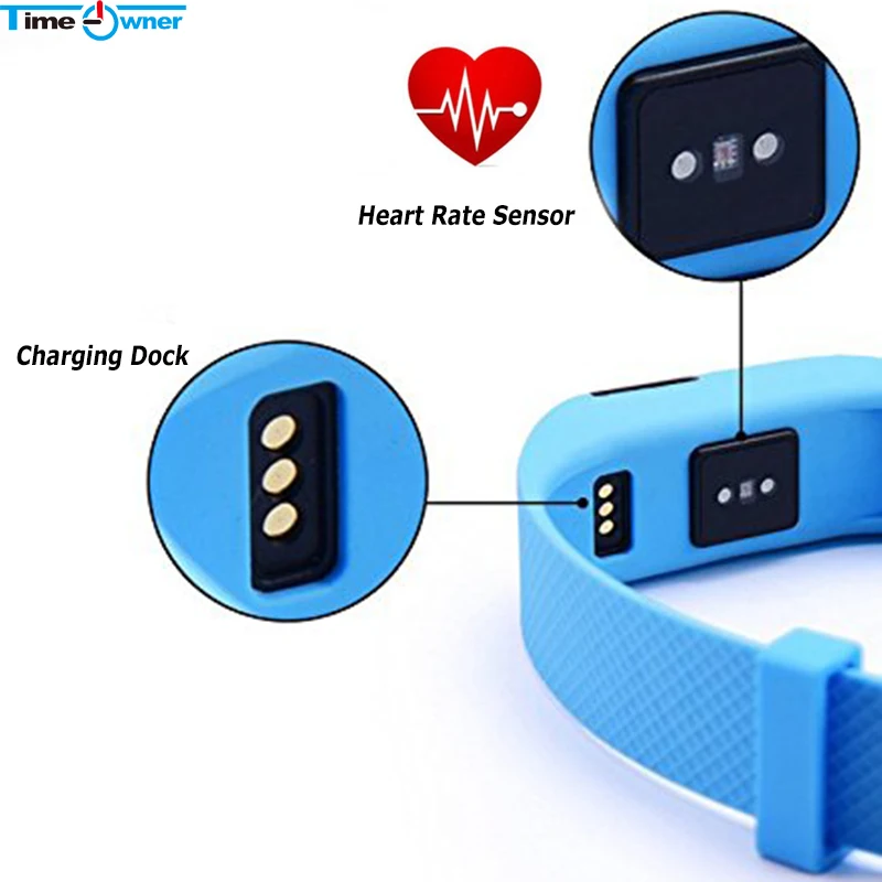 Time owner TW64S Smart Браслет Heart Rate фитнес контроль сна трекер умный Браслет-трекер активности для iOS Android Xiaomi