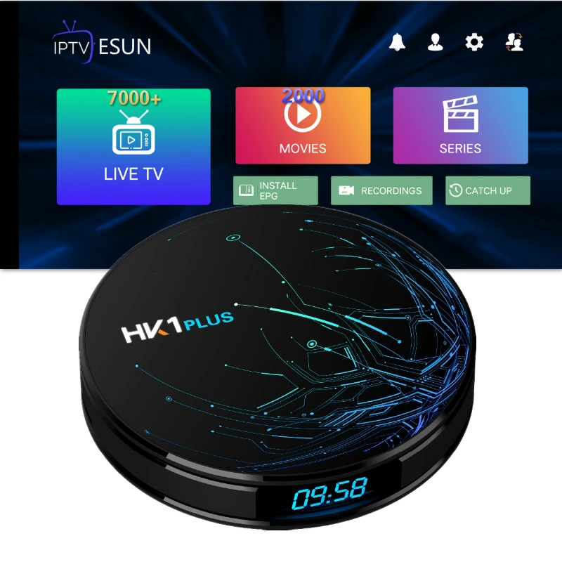 HK1 PLUS 4g64g 7000 + Live M3U ENIGAM2 Andriod IPTV Италия немецкий French Spain TR Великобритания, Италия Holandes Belgica взрослый xxx Sports