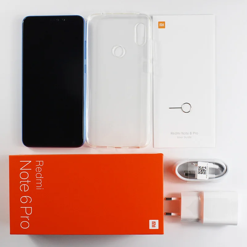 Xiaomi Redmi Note 6 Pro 3 ГБ 32 глобальная версия Snapdragon 636 мобильный телефон 26 &quotполный экран
