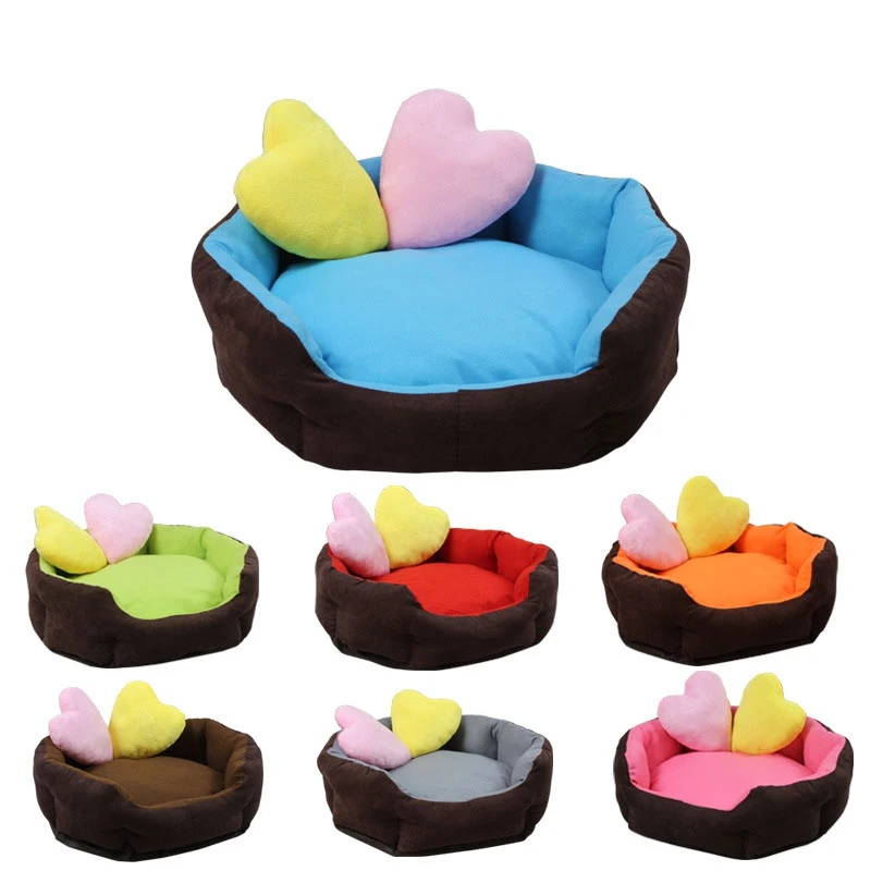

WCIC Soft Warm Dog Bed 7 Colors 3 Sizes Waterproof Mat for Small Medium Dog Autumn Winter Pet Beds Dog House Cat Bed Cama Perro