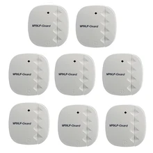 8 x дверной датчик беспроводной дверной и оконный магнит датчик детектор для домашней безопасности 3g GSM панель чувствительность сигнализация охранная система