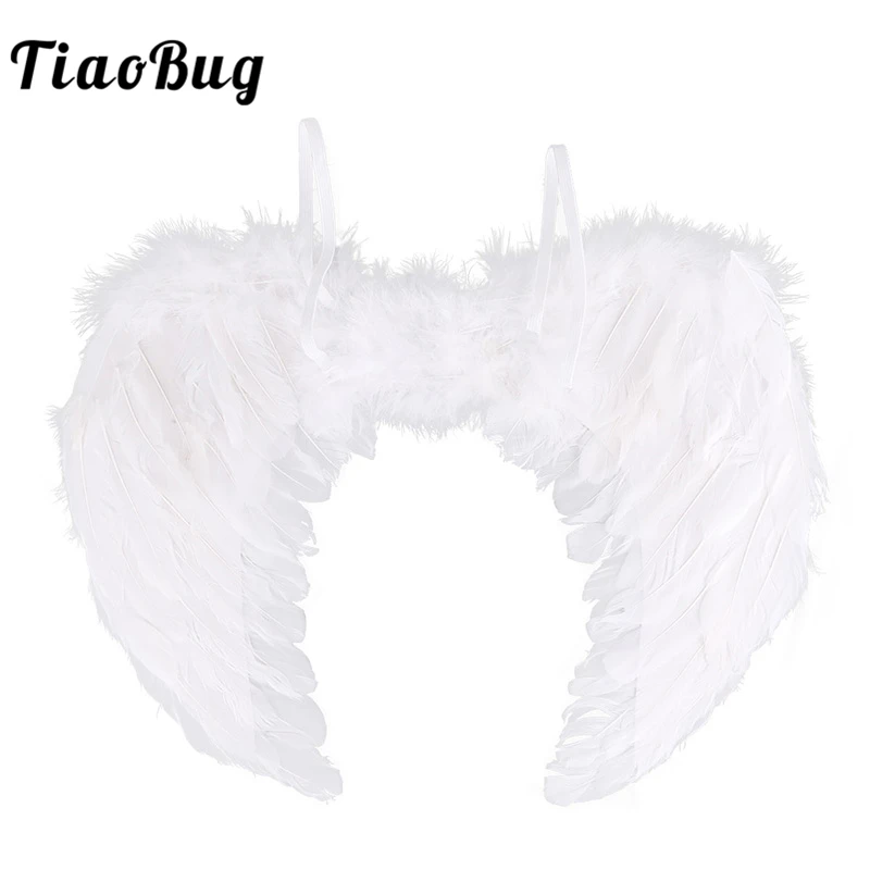 TiaoBug Kids Teens Feather Angel Wings Festival Carnival Masquerade ...