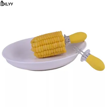 

BXLYY 2019 Hot Stainless Steel Cornfork Portable BBQ Sign Corn Needle Kitchen Gadget BBQ Kitchen Accessories Cooking Tools.7z