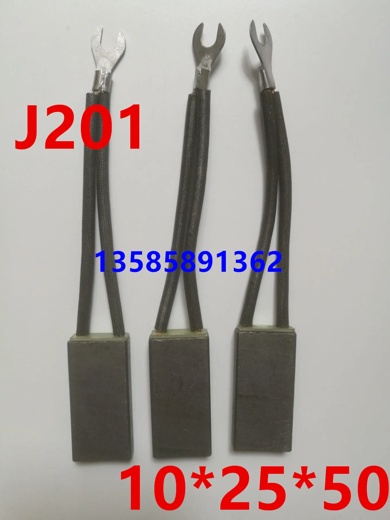 DC Motor J201 Carbon Brush 10*25*50 * Printing Machine Electrical | Инструменты