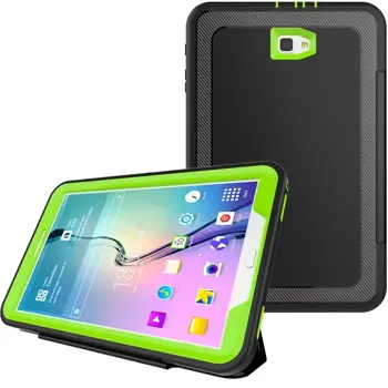 

FOR Samsung Galaxy tab S2 8.0 T710 Heavy Duty Impact Rugged Magnetic 3 Layer Protector case Smart cover Auto Sleep Awake 10p