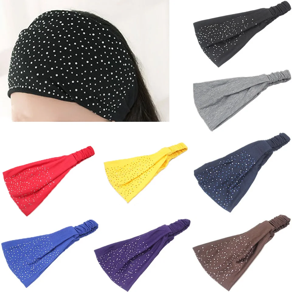 

Fashion Women Headband Turban Twist Headbands Head Wrap Soft Hair Bands Ladies Hair Accessories