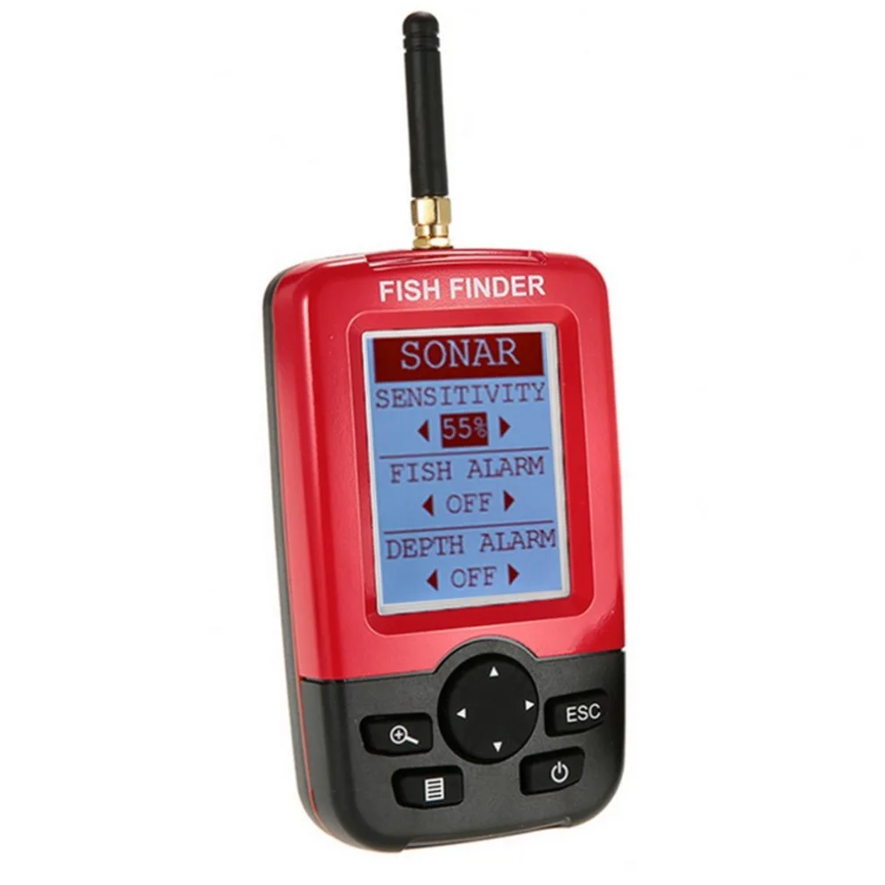 

Wireless Fish Finder Sonar Sensor Handheld Portable Fish Finder TL95 Handheld Portable Screen Echo Sounder Fish Finder