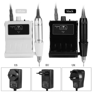 

30000RPM Electric Nail Art Drill Manicure Pedicure Machine Nail Art Equipment with Drilling Grinding Pen Nail Drill Bits Set