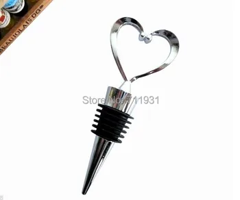 

WOWSHINE Free shipping 5pcs Wine Bottle Stopper Rubber Rings heart-shaped