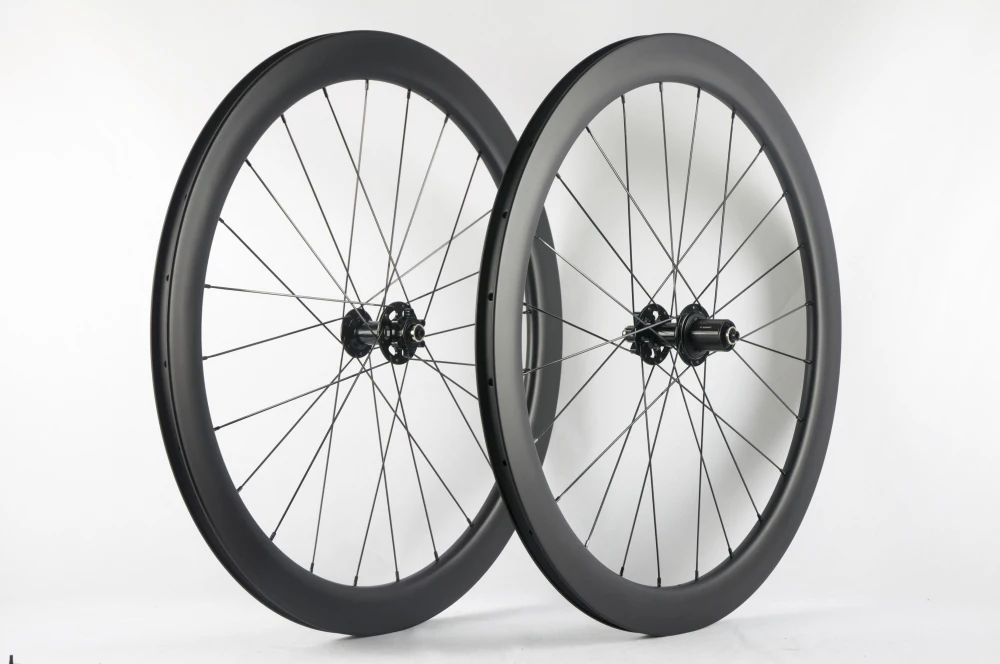 

disc brake carbon road bike wheels 6 Bolt Hubs 23mm width UD 3k Clincher chinese carbon bicycle Wheelset CX3 791 792 hubs