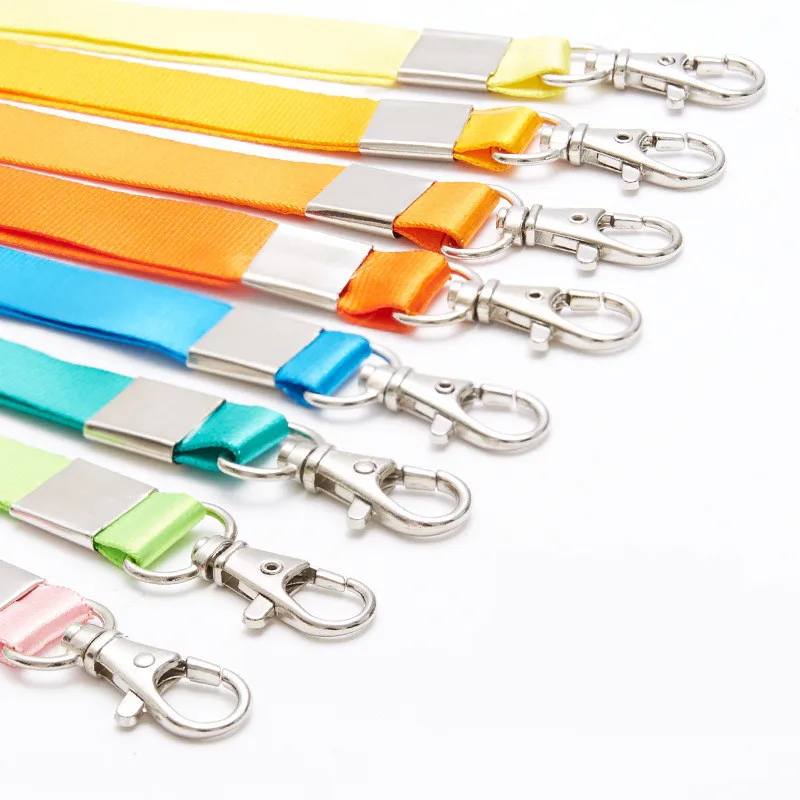 شنقا الرقبة حبل الحبل ل أحزمة هاتف المحمول كاميرا USB حامل ID تمرير بطاقة اسم شارة حامل مفاتيح معدنية كليب