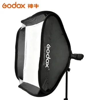 

Godox 80 * 80cm / 31 * 31" Flash Softbox Diffuser with S-type Bracket Bowens Holder for Speedlite Flash Light