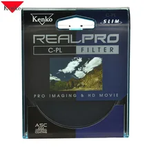 KENKO 58 мм REALPRO CPL CIR-PL тонкое кольцо поляризатор фильтр объектива протектор для Canon 70D 60D 650D 760D 18-55